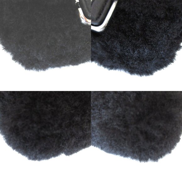 Unused Marc Jacobs THE TEDDY NANO J MARC CHARM 2F3SCP007S08 Polyester Faux Fu...